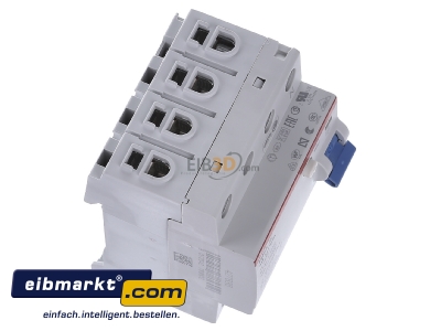 View top left ABB Stotz S&J F 204A-63/0,03 Residual current breaker 4-p 63/0,03A
