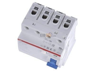 View up front ABB F204AS-63/0,3 Residual current breaker 4-p 63/0,3A 
