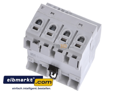 Top rear view ABB Stotz S&J F204A-40/0,03AP-R Residual current breaker 4-p 40/0,03A
