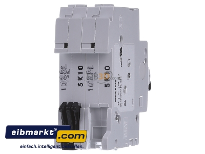 Back view ABB Stotz S&J S 202-K 10 Miniature circuit breaker 2-p K10A
