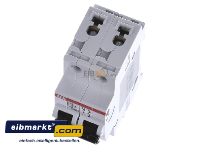Ansicht oben vorne ABB Stotz S&J S 202-K 10 Sicherungsautomat pro M Compact 