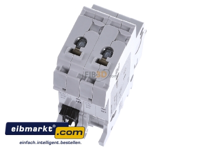 Top rear view ABB Stotz S&J S 202-K 10 Miniature circuit breaker 2-p K10A
