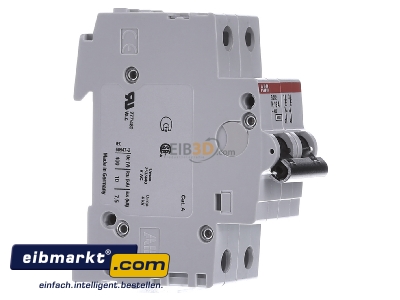 View on the left ABB Stotz S&J S 202-K 16 Miniature circuit breaker 2-p K16A
