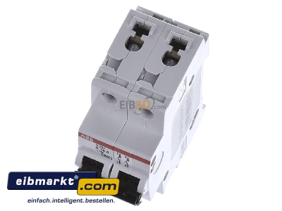 Ansicht oben vorne ABB Stotz S&J S 202-K 16 Sicherungsautomat pro M Compact 