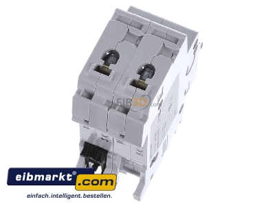 Top rear view ABB Stotz S&J S 202-K 16 Miniature circuit breaker 2-p K16A
