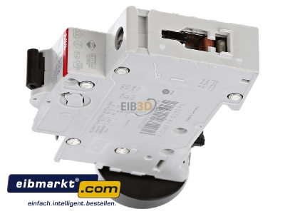 View top right ABB Stotz S&J S 201-C 0,5 Miniature circuit breaker 1-p C0,5A 
