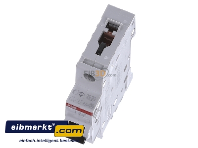 Ansicht oben vorne ABB Stotz S&J S 201-C 1 Sicherungsautomat 6kA 1A C 1p 