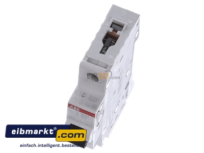 Ansicht oben vorne ABB Stotz S&J S201-C2 Sicherungsautomat 6kA 2A C 1p 