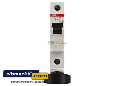 Frontansicht ABB Stotz S&J S 201-C 3 Sicherungsautomat 6kA 3A C 1p 