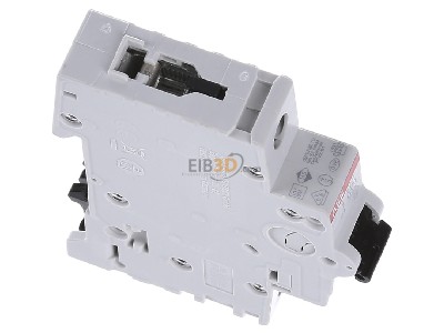 Ansicht oben links ABB S201-C50 Sicherungsautomat 6kA 50A C 1p 