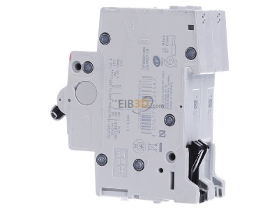 Ansicht rechts ABB S202-C2 Sicherungsautomat 6kA 2A C 2p 