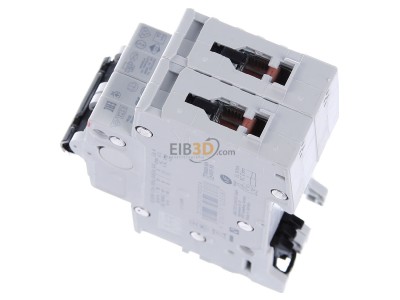 Ansicht oben rechts ABB S202-C2 Sicherungsautomat 6kA 2A C 2p 