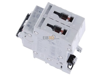 View top right ABB S202-C4 Miniature circuit breaker 2-p C4A 
