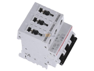 View top left ABB S203-C63 Miniature circuit breaker 3-p C63A 
