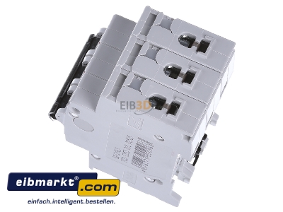 View top right ABB Stotz S&J S 203-B 50 Miniature circuit breaker 3-p B50A - 
