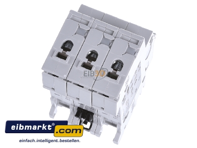 Ansicht oben hinten ABB Stotz S&J S 203-B 50 Sicherungsautomat B,6kA,50A,3P 