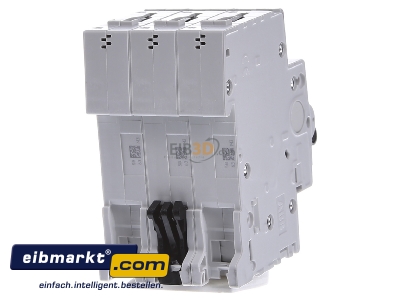 Ansicht hinten ABB Stotz S&J S203-B63 Sicherungsautomat B,6kA,63A,3P 
