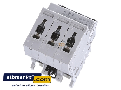 Ansicht oben hinten ABB Stotz S&J S203-B63 Sicherungsautomat B,6kA,63A,3P 