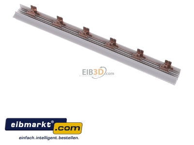 Top rear view ABB Stotz S&J PS 2/12 Phase busbar 2-p 10mm
