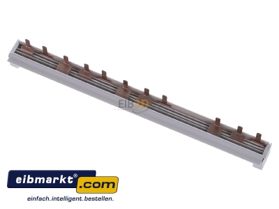 Top rear view ABB Stotz S&J PS 3/12 FI H Phase busbar 3-p 10mm
