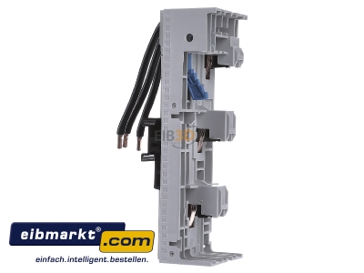 Ansicht rechts Whner 32 456 Sammelschienenadapter m.1 Tragschiene,63A 