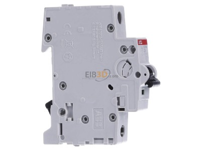 View on the left ABB S201M-C6 Miniature circuit breaker 1-p C6A 
