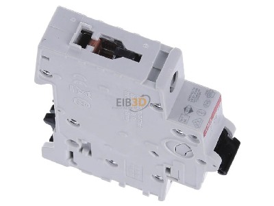 View top left ABB S201M-C6 Miniature circuit breaker 1-p C6A 
