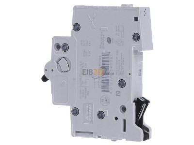 View on the right ABB S201M-C10 Miniature circuit breaker 1-p C10A 
