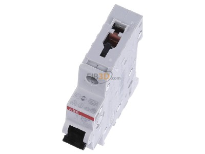 View up front ABB S201M-C10 Miniature circuit breaker 1-p C10A 
