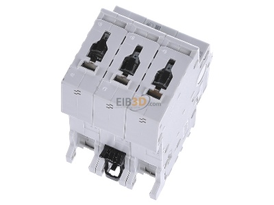 Top rear view ABB S203-K50 Miniature circuit breaker 3-p K50A 
