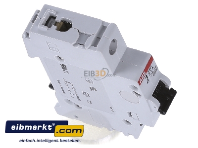 Ansicht oben links ABB Stotz S&J S 201-Z 1 Sicherungsautomat 6kA 1A Z 1p 