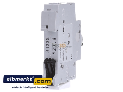 Ansicht hinten ABB Stotz S&J S 201-Z 1,6 Sicherungsautomat 6kA 1,6A Z 1p 