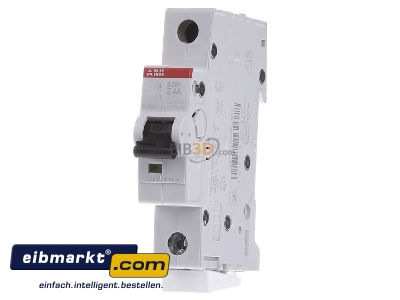 Frontansicht ABB Stotz S&J 2CDS251001R0338 Sicherungsautomat 6kA 4A Z 1p S201-Z4