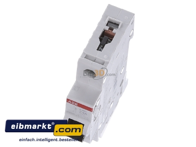 Ansicht oben vorne ABB Stotz S&J 2CDS251001R0338 Sicherungsautomat 6kA 4A Z 1p S201-Z4