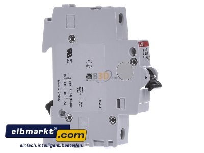 Ansicht links ABB Stotz S&J S 201-Z 6 Sicherungsautomat 6kA 6A Z 1p 