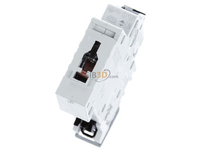 Top rear view ABB S201-B16 f.ZE Automatic circuit breaker 16A B 1p, S 201-B 16 fzE
