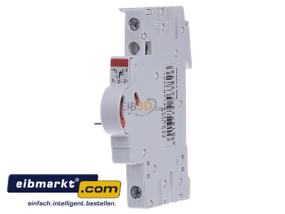 Front view ABB Stotz S&J S 2C-H6R Auxiliary switch for modular devices
