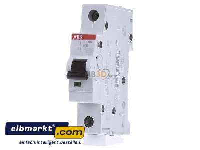 Frontansicht ABB Stotz S&J S201M-B6 Sicherungsautomat 10kA 6A B 1p 