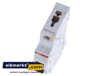 Ansicht oben vorne ABB Stotz S&J S201M-B6 Sicherungsautomat 10kA 6A B 1p 