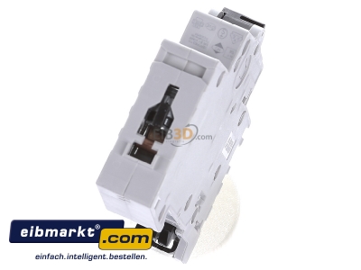 Ansicht oben hinten ABB Stotz S&J S 201 M-B 10 Sicherungsautomat 10kA 10A B 1p 