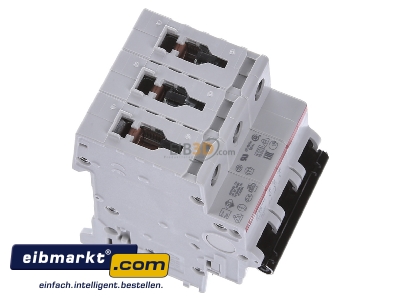 Ansicht oben links ABB Stotz S&J S 203 M-B 16 Sicherungsautomat 10kA 16A B 3p 