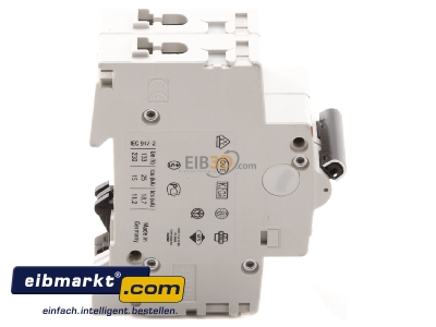 View top left Miniature circuit breaker 1-p C32A S 201 M-C 32 NA ABB Stotz S&J S 201 M-C 32 NA
