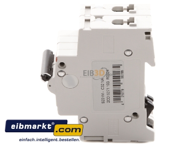 View top right Miniature circuit breaker 1-p C32A S 201 M-C 32 NA ABB Stotz S&J S 201 M-C 32 NA
