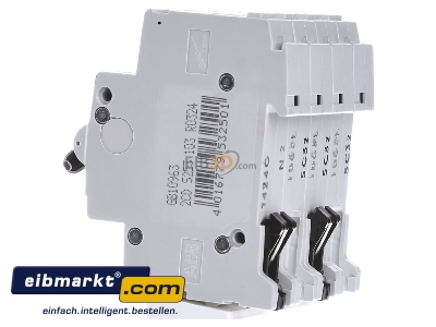 Ansicht rechts ABB Stotz S&J S203-C32NA Sicherungsautomat 6kA 32A C 3p+N (4p) 