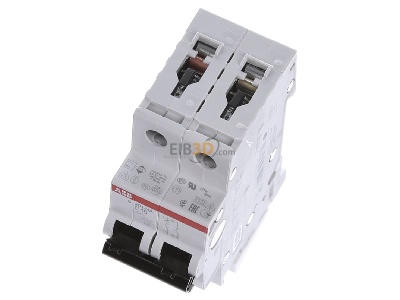 Ansicht oben vorne ABB S201-C16NA Sicherungsautomat 6kA 16A C 1p+N (2p) 