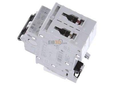 Ansicht oben rechts ABB S201-C16NA Sicherungsautomat 6kA 16A C 1p+N (2p) 