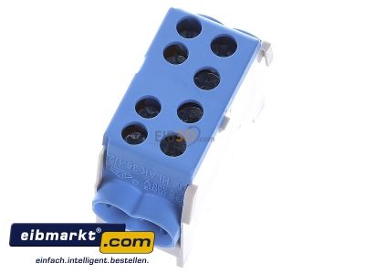 Ansicht oben links Hager KH35N Hauptleitungsklemme 35qmm, 1-p. fingers. 