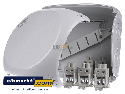 Frontansicht Hensel 4012591125082 Kabelabzweigkasten 6-25qmm DK 2525 G