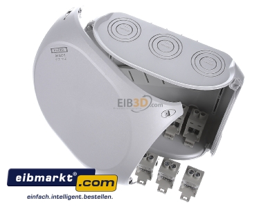 Ansicht oben vorne Hensel 4012591125082 Kabelabzweigkasten 6-25qmm DK 2525 G
