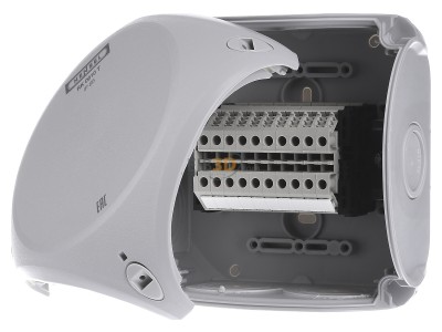 Frontansicht Hensel RK 0610 T Reihenklemmenkasten 1,5-4qmm, 10 Klemmen 